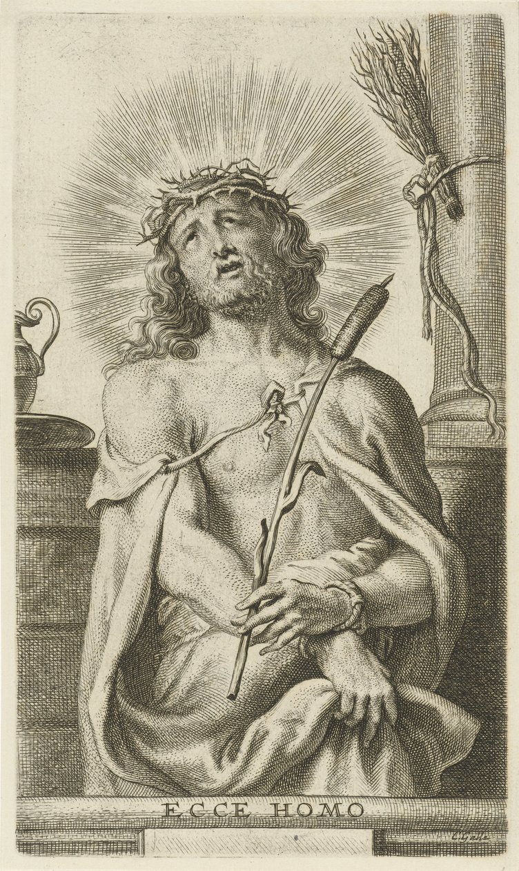 İnsanlara gösterilen İsa (Ecce homo) by Cornelis Galle (II)