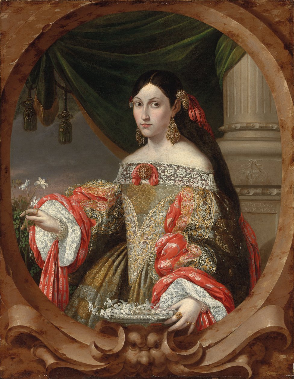 Bir kadının portresi, 1682 by Cornelis III Schut