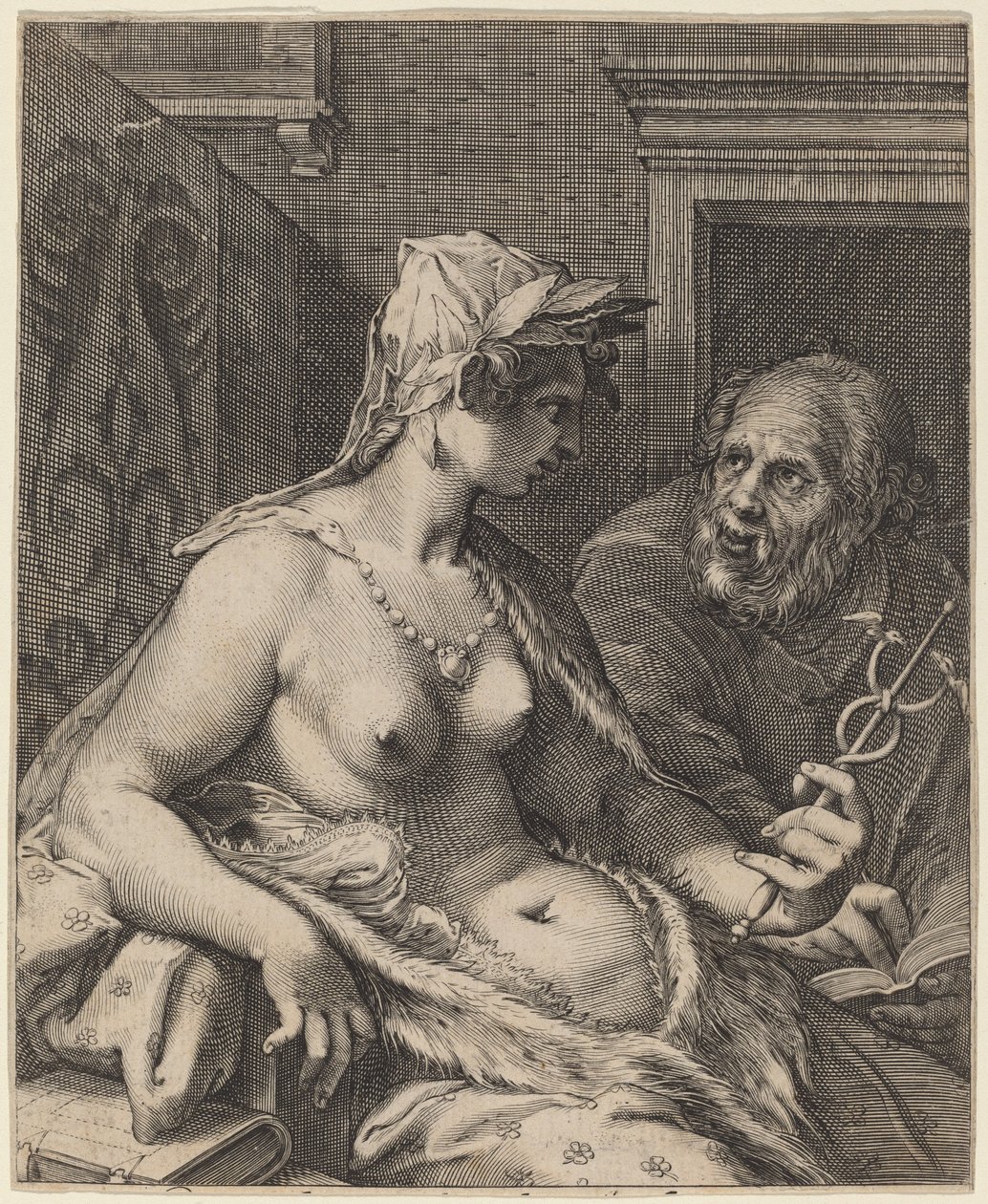 Şiir by Cornelis Jacobsz Drebbel, after Hendrik Goltzius