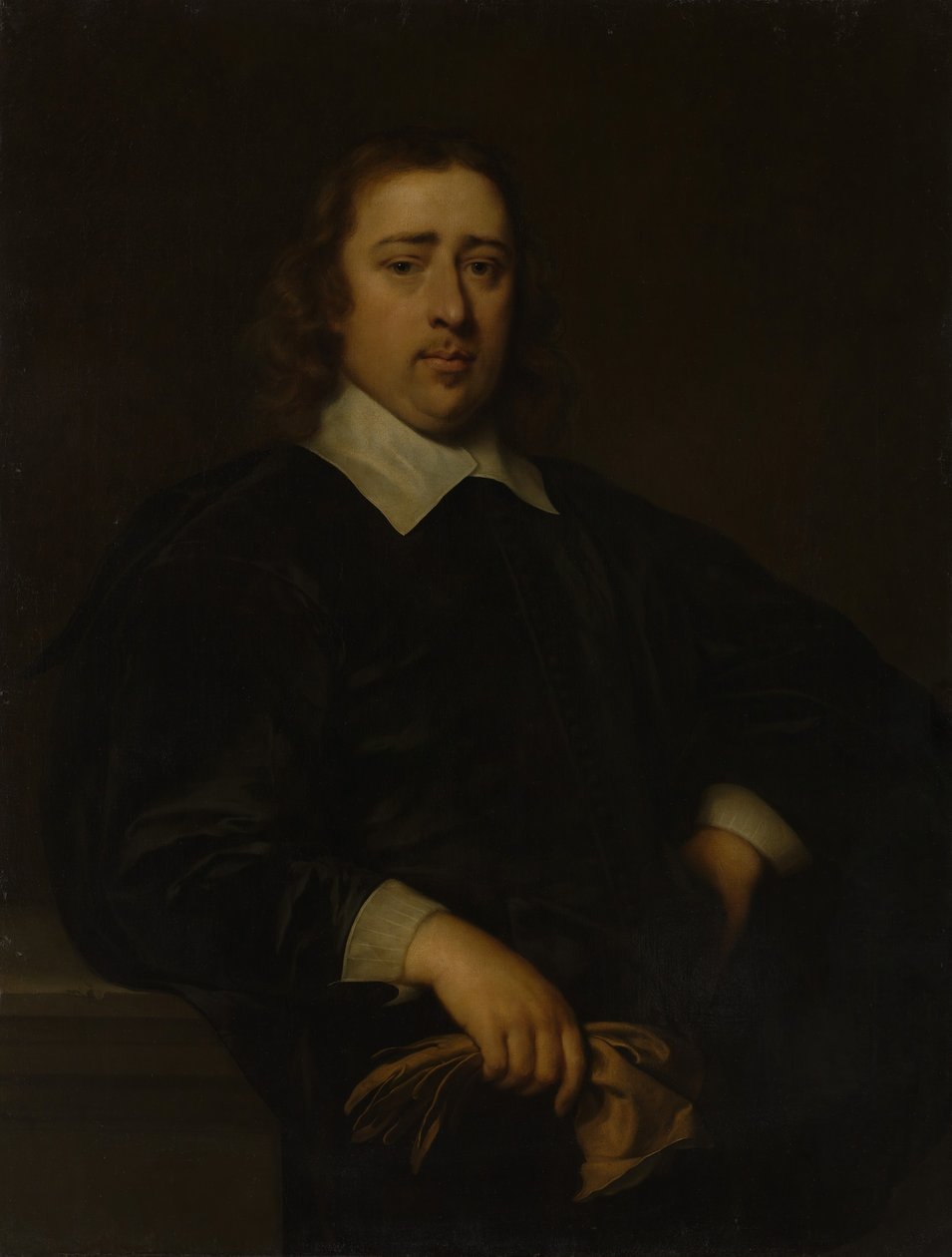 Bir Adamın Portresi, 1648. by Cornelis Janssens van Ceulen