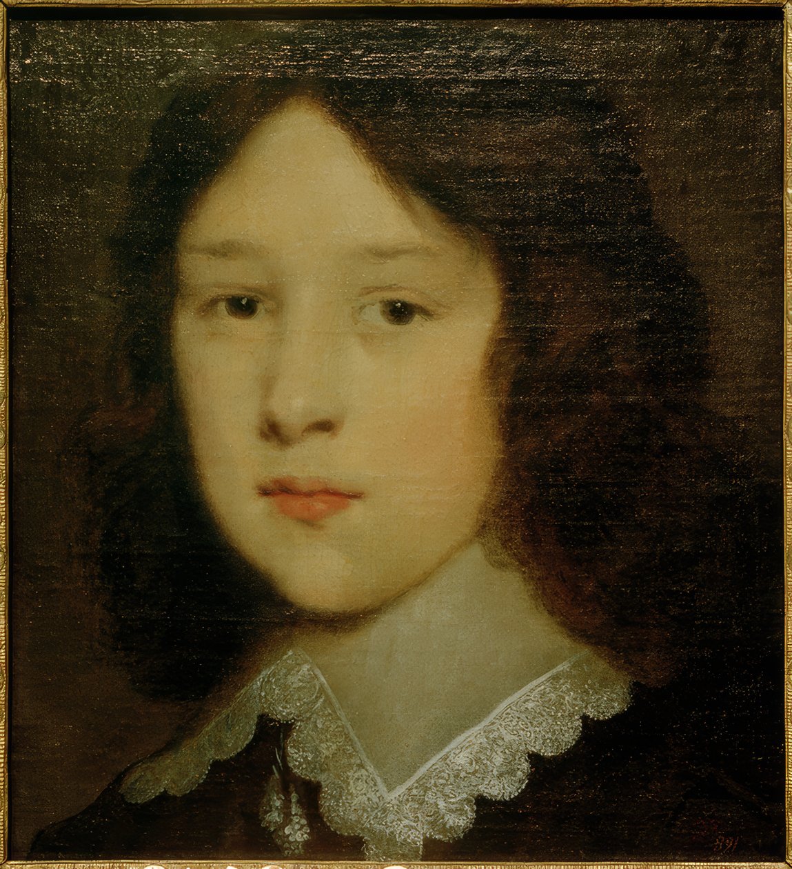 genç bir adam portresi by Cornelis Johnson van Keulen