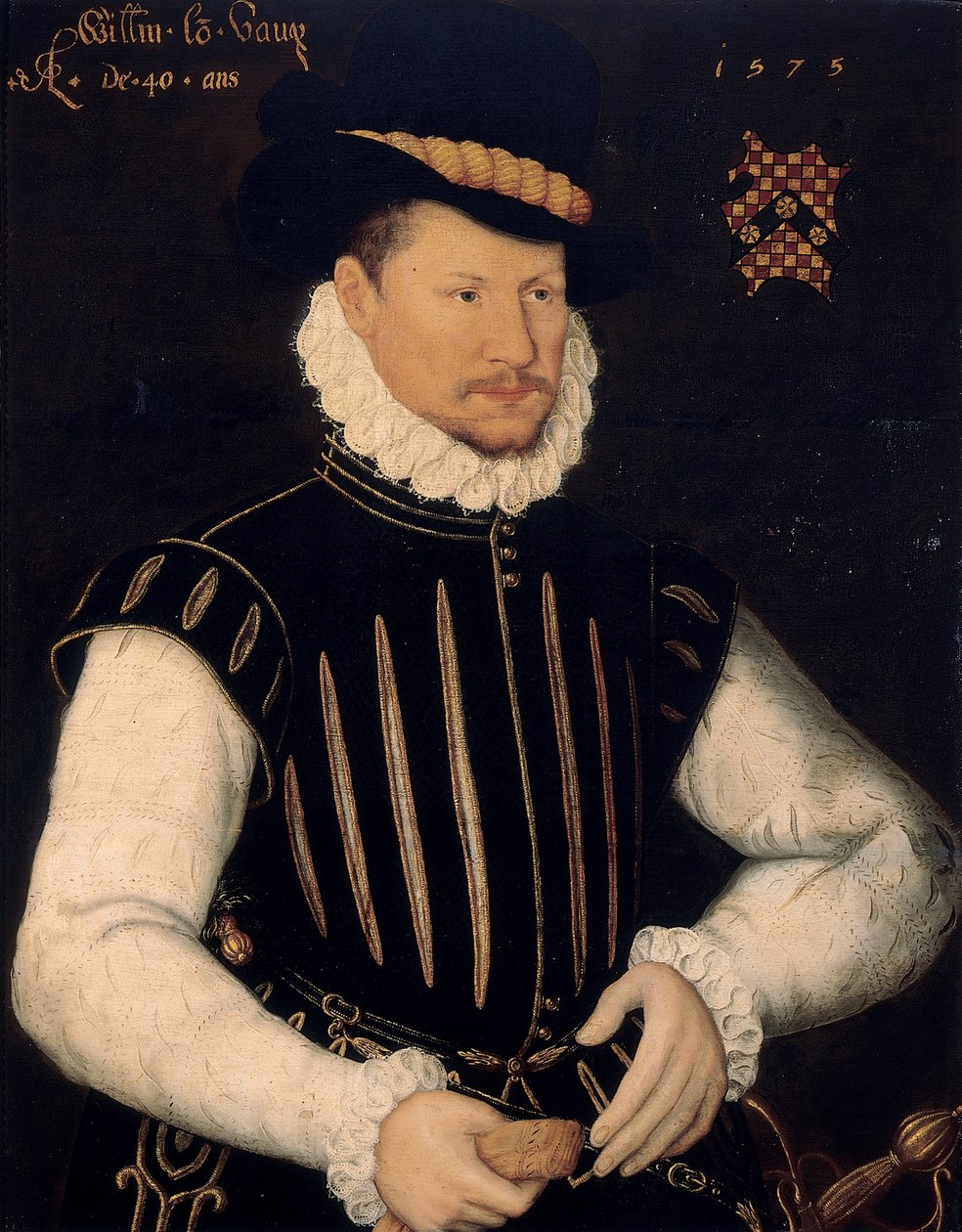 Bir beyefendinin portresi, 1575 by Cornelis Ketel
