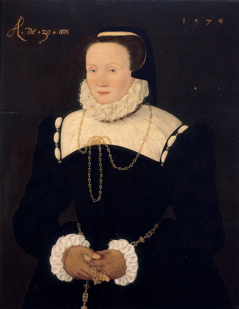Bir bayanın portresi, 1575 by Cornelis Ketel
