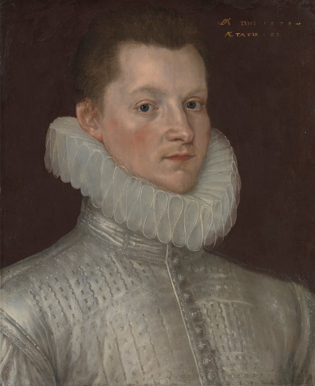 Westenhanger, Kent'ten Sir John Smythe (1557–1608) by Cornelis Ketel