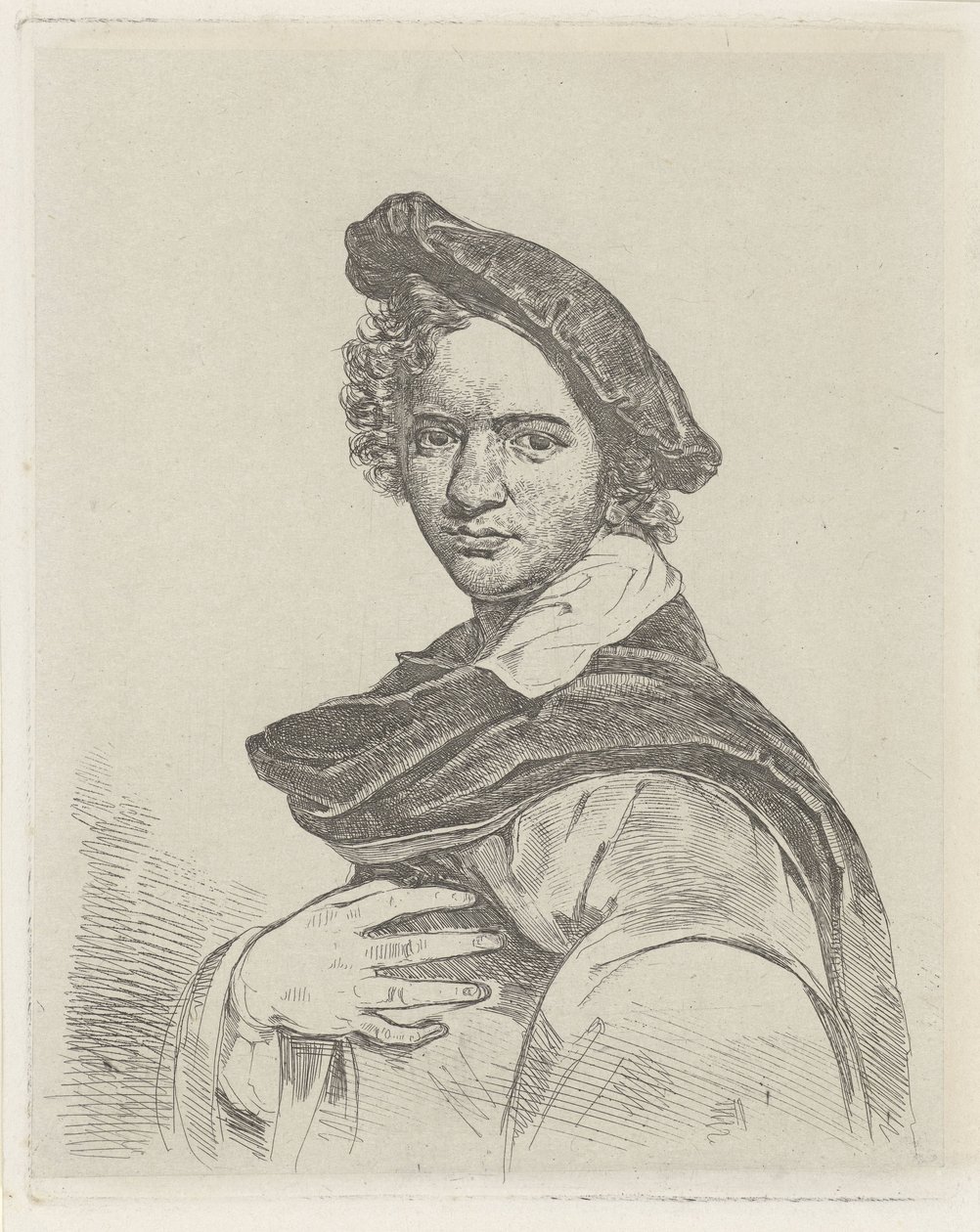 kendi kendine portre by Cornelis Kruseman