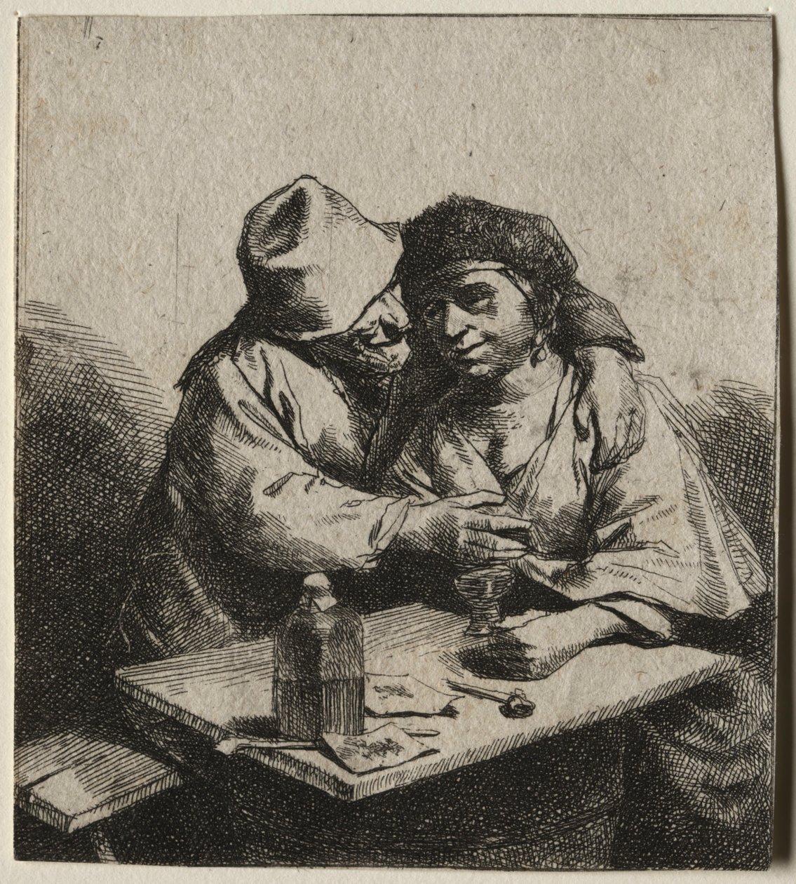 Aşk Çifti. by Cornelis Pietersz Bega