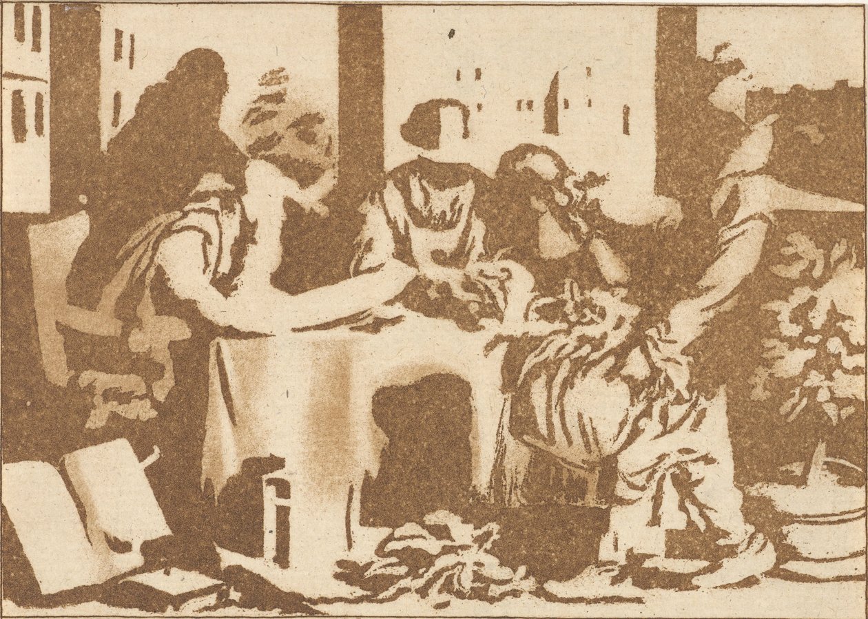 botanikçi by Cornelis Ploos van Amstel (signed by artist)