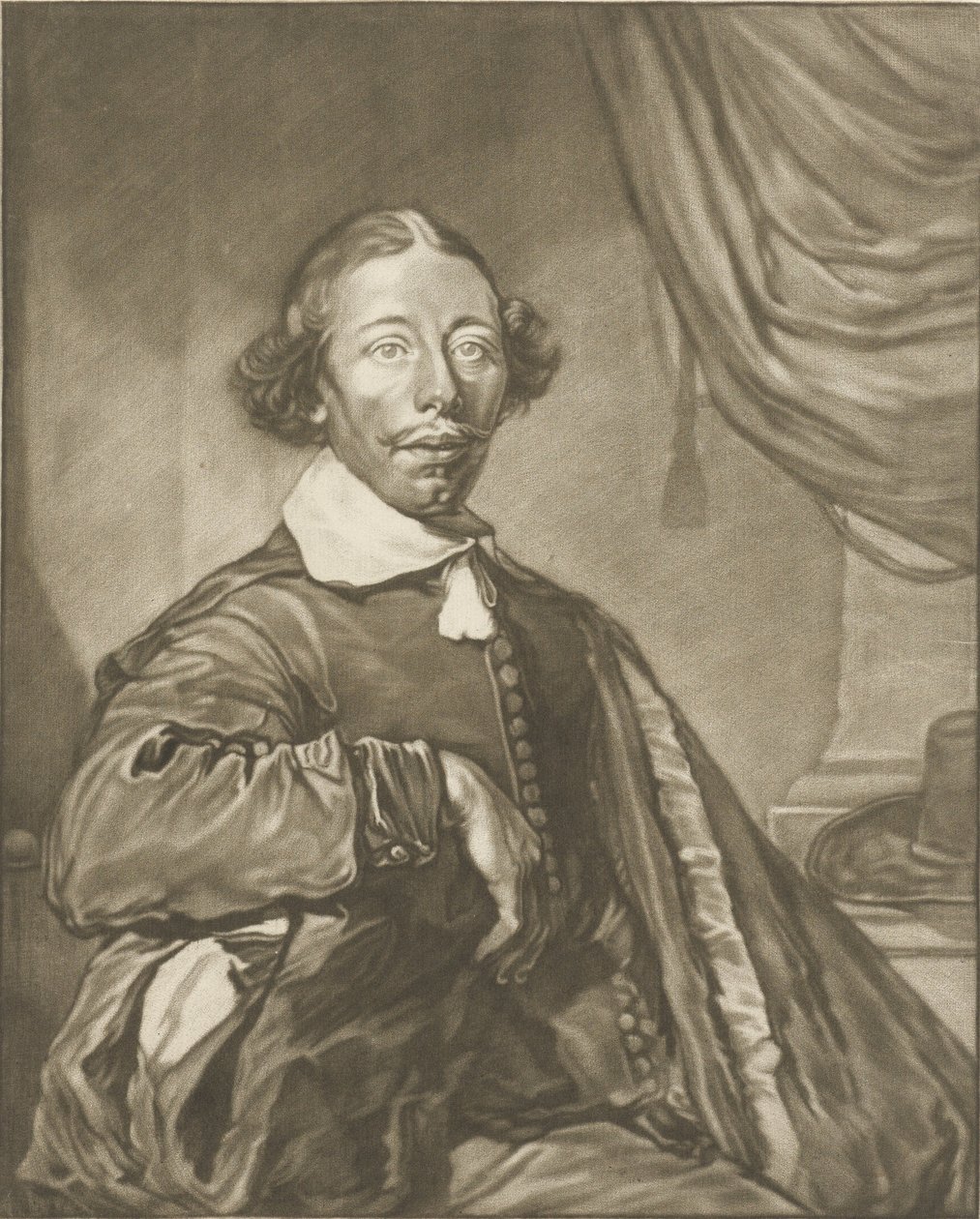 Bir adamın portresi by Cornelis Ploos van Amstel