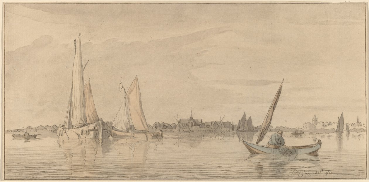 Kasabalı Nehir by Cornelis Ploos van Amstel