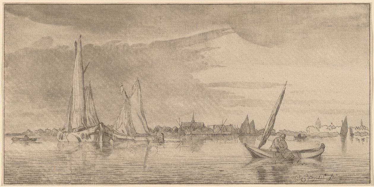 Kasabalı Nehir by Cornelis Ploos van Amstel