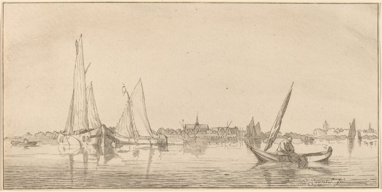 Kasabalı Nehir by Cornelis Ploos van Amstel