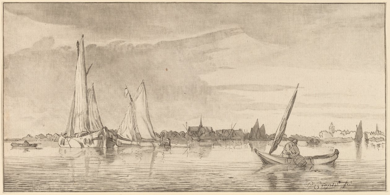 Kasabalı Nehir by Cornelis Ploos van Amstel