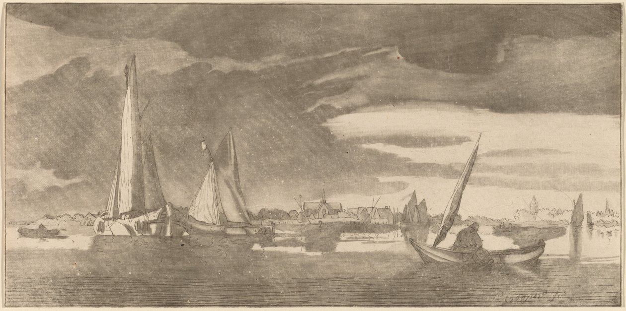 Kasabalı Nehir by Cornelis Ploos van Amstel
