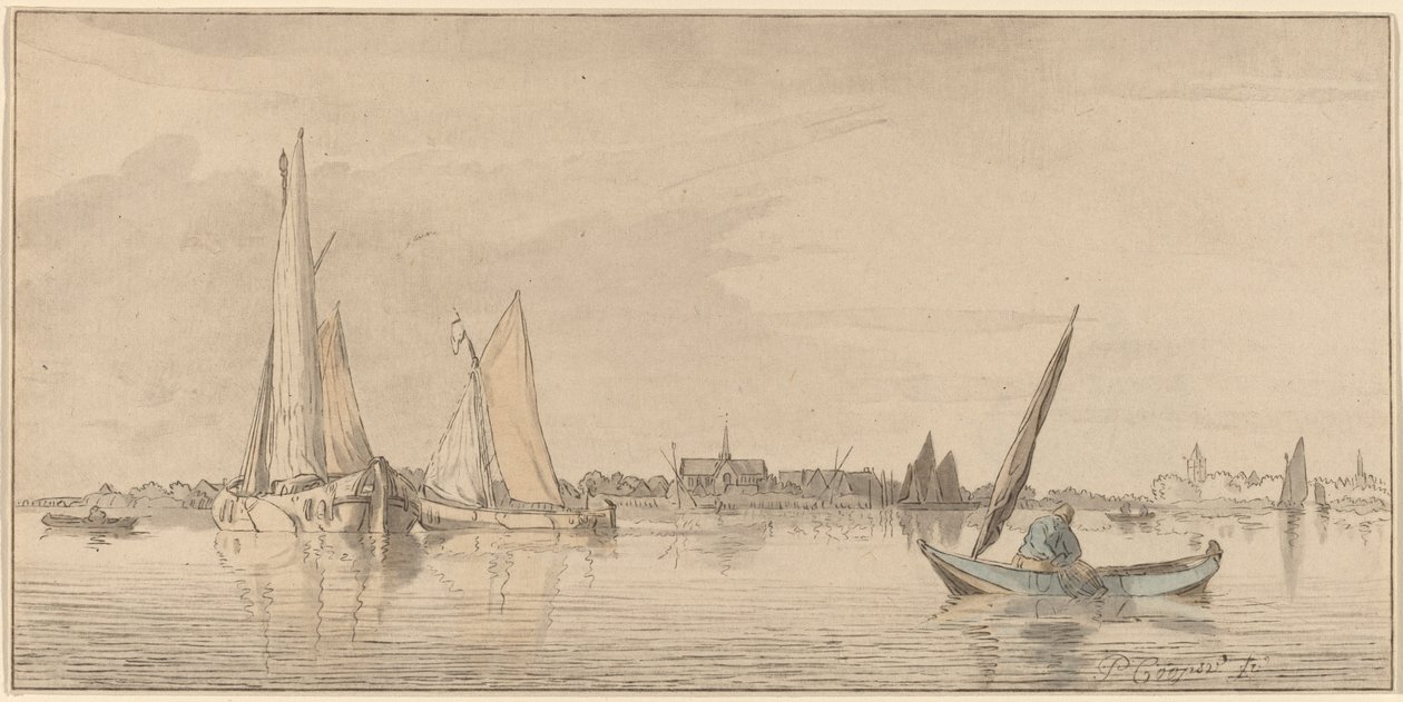Kasabalı Nehir by Cornelis Ploos van Amstel