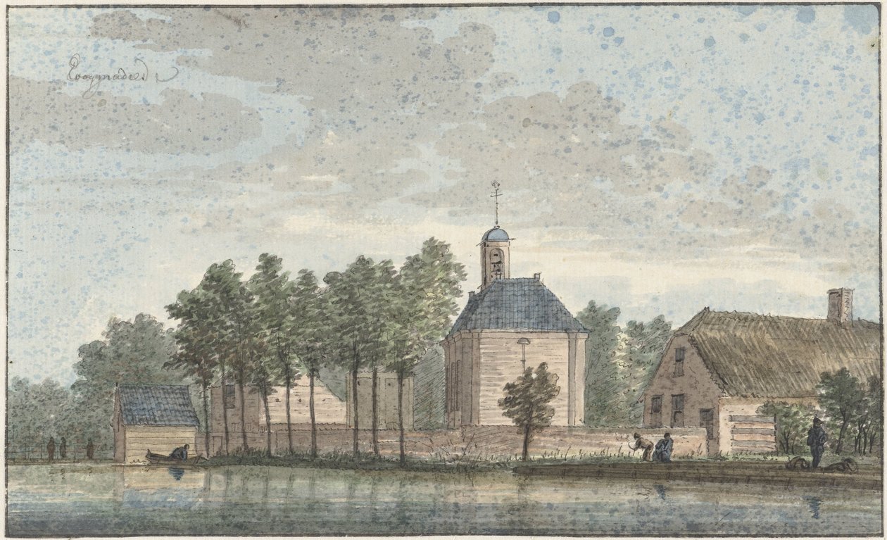 Hoogmade köyü by Cornelis Pronk (possibly)