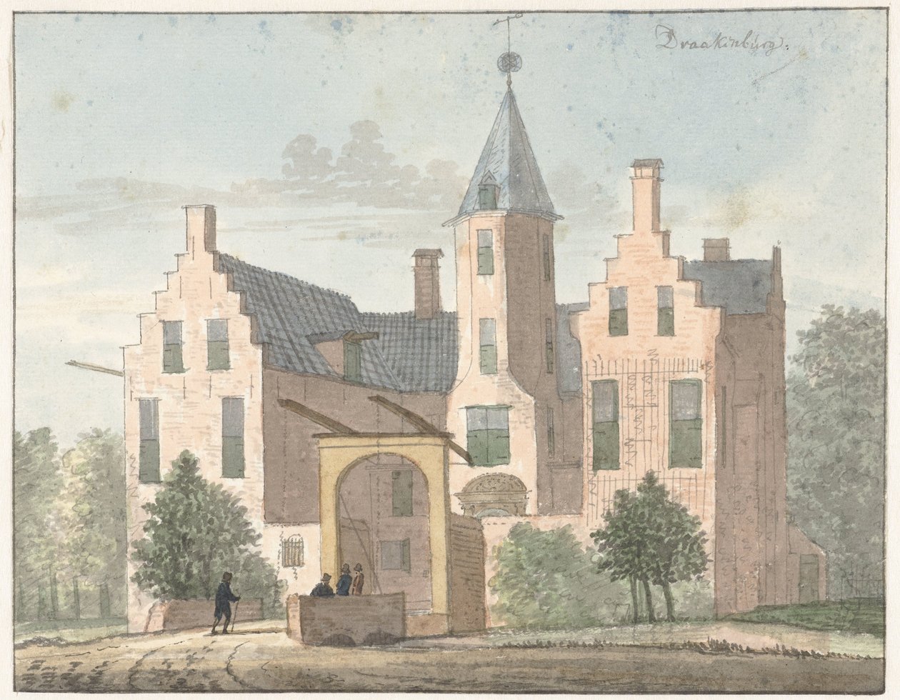 Drakenburg Kalesi by Cornelis Pronk (possibly)
