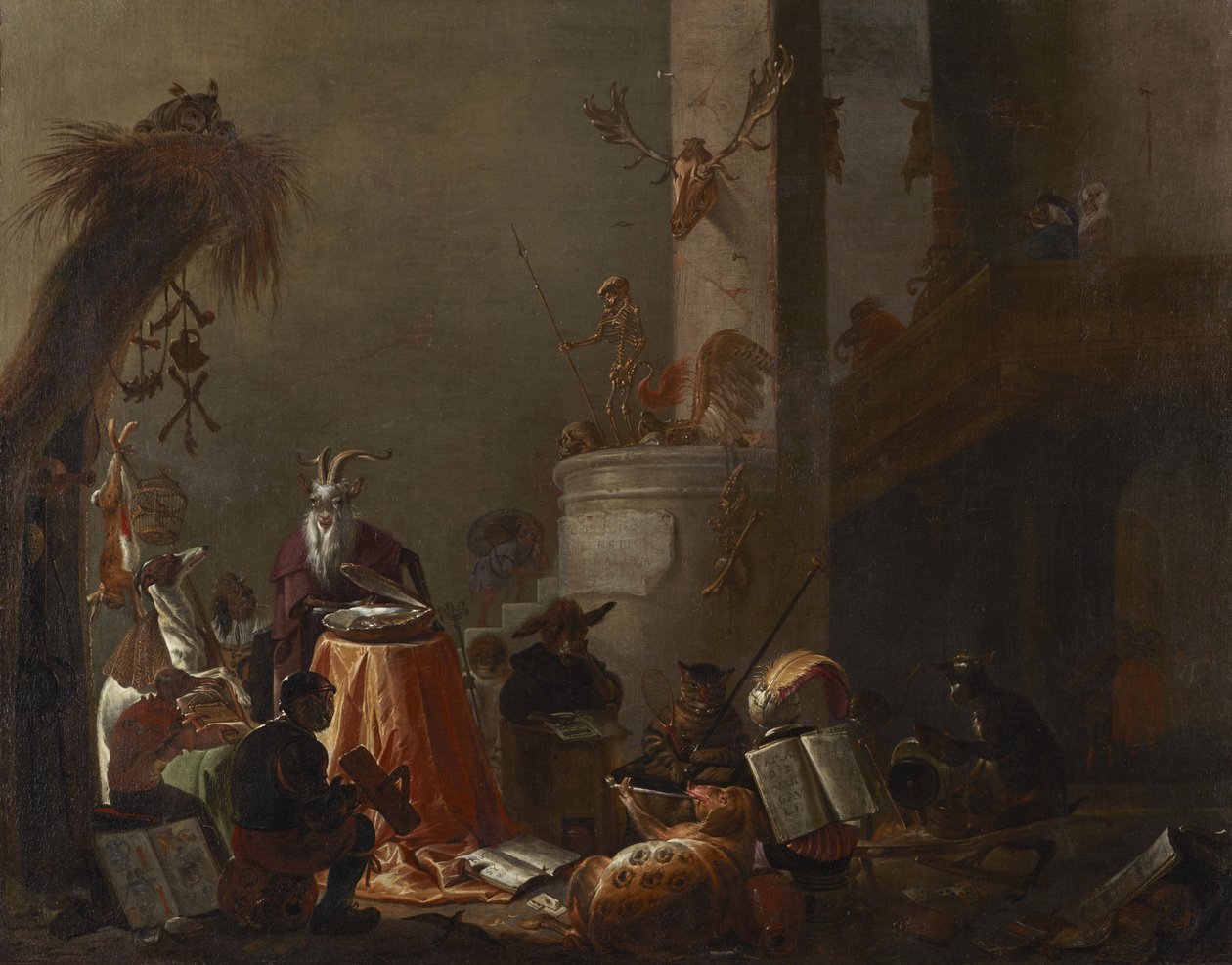 Hayvanlar Koleji by Cornelis Saftleven