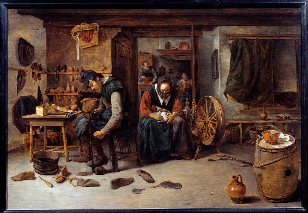 Savetier İç Mekan by Cornelis Schack