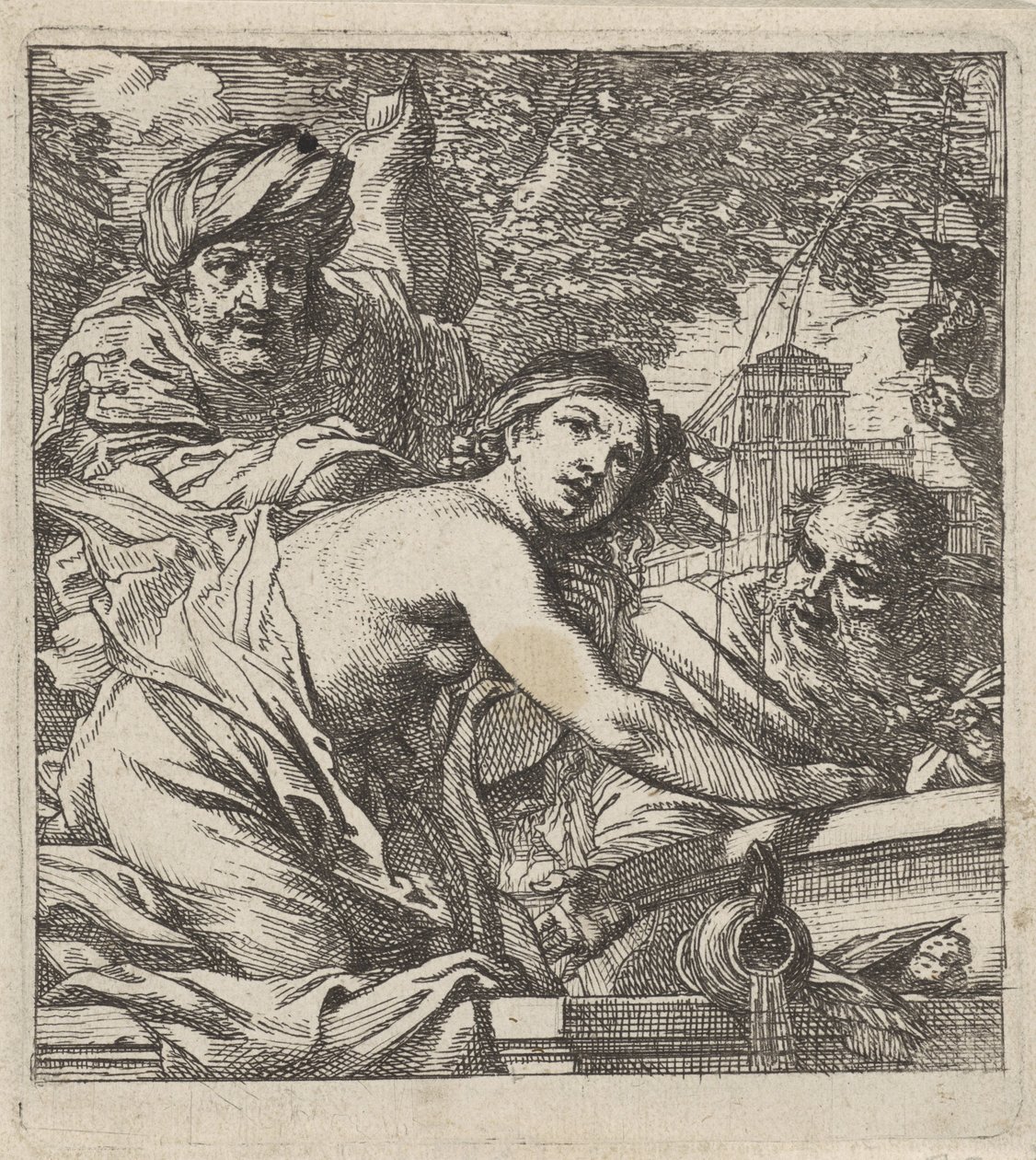 Susanna ve Yaşlılar by Cornelis Schut (I)