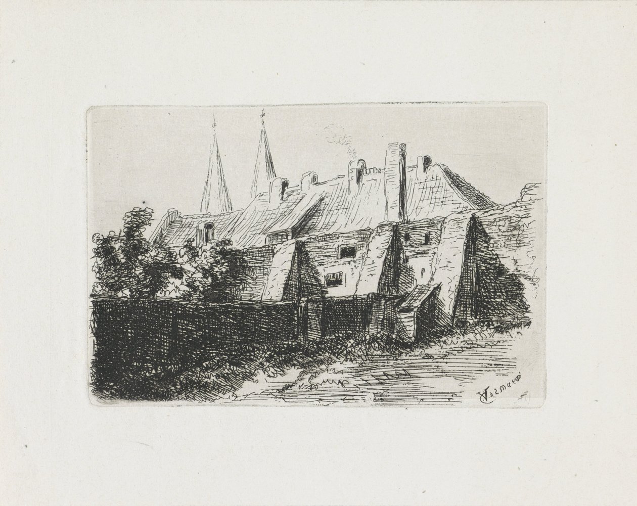 Üç uzun ağaç Beşinci süit (dizi başlığı) by Cornelis Steffelaar