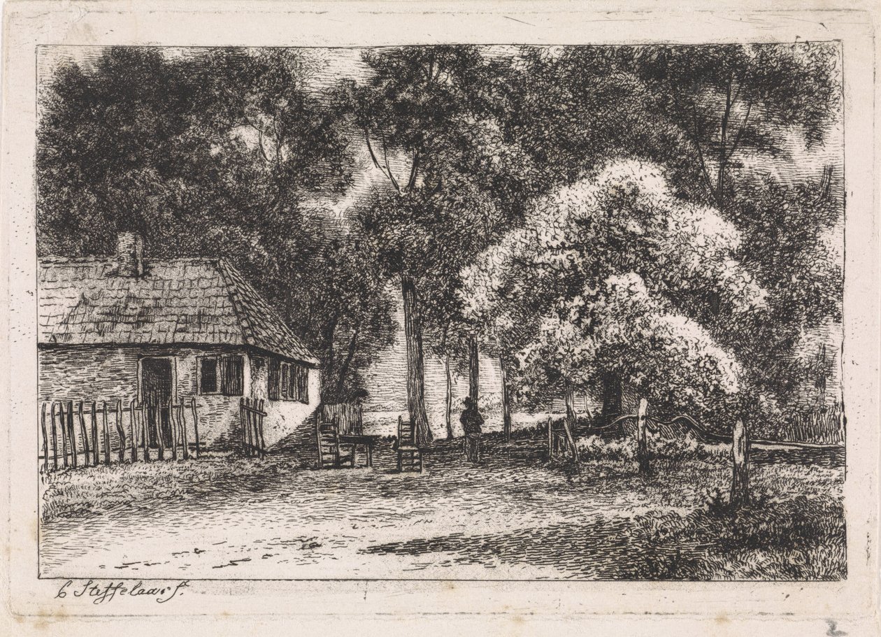 Ağaçlar arasında ev Beşinci süit (dizi başlığı) by Cornelis Steffelaar
