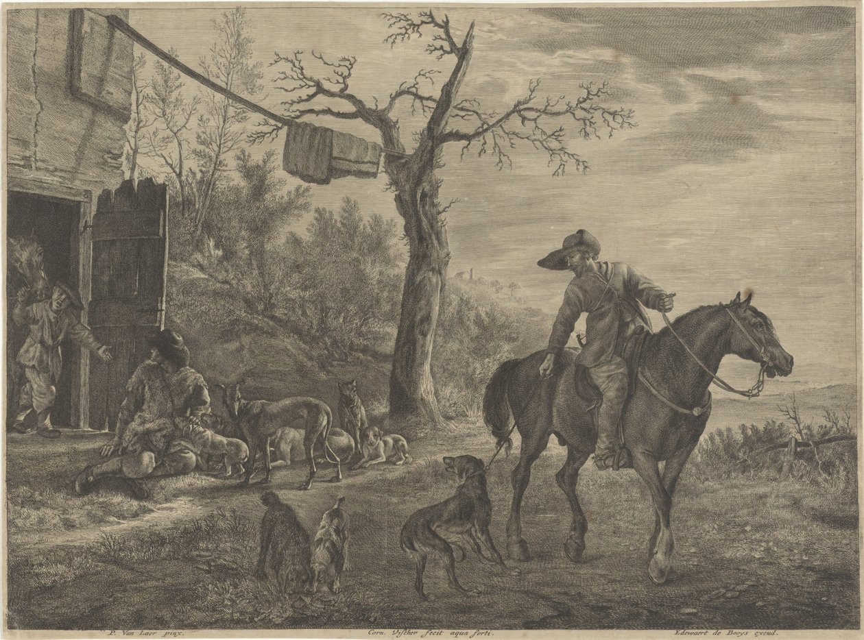 avcılar by Cornelis Visscher (II)