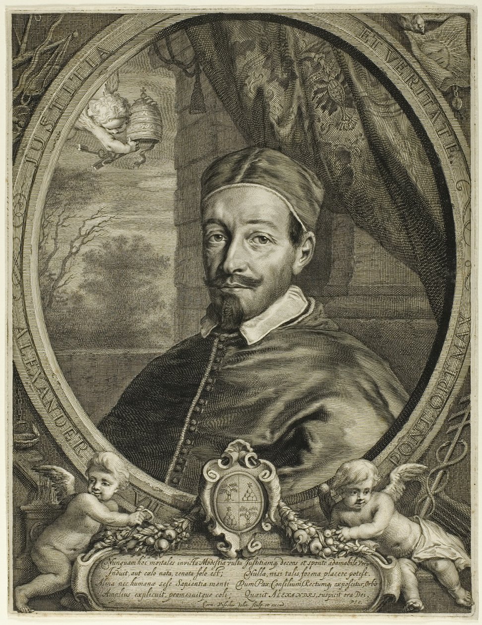 Papa İskender Yedinci by Cornelis Visscher