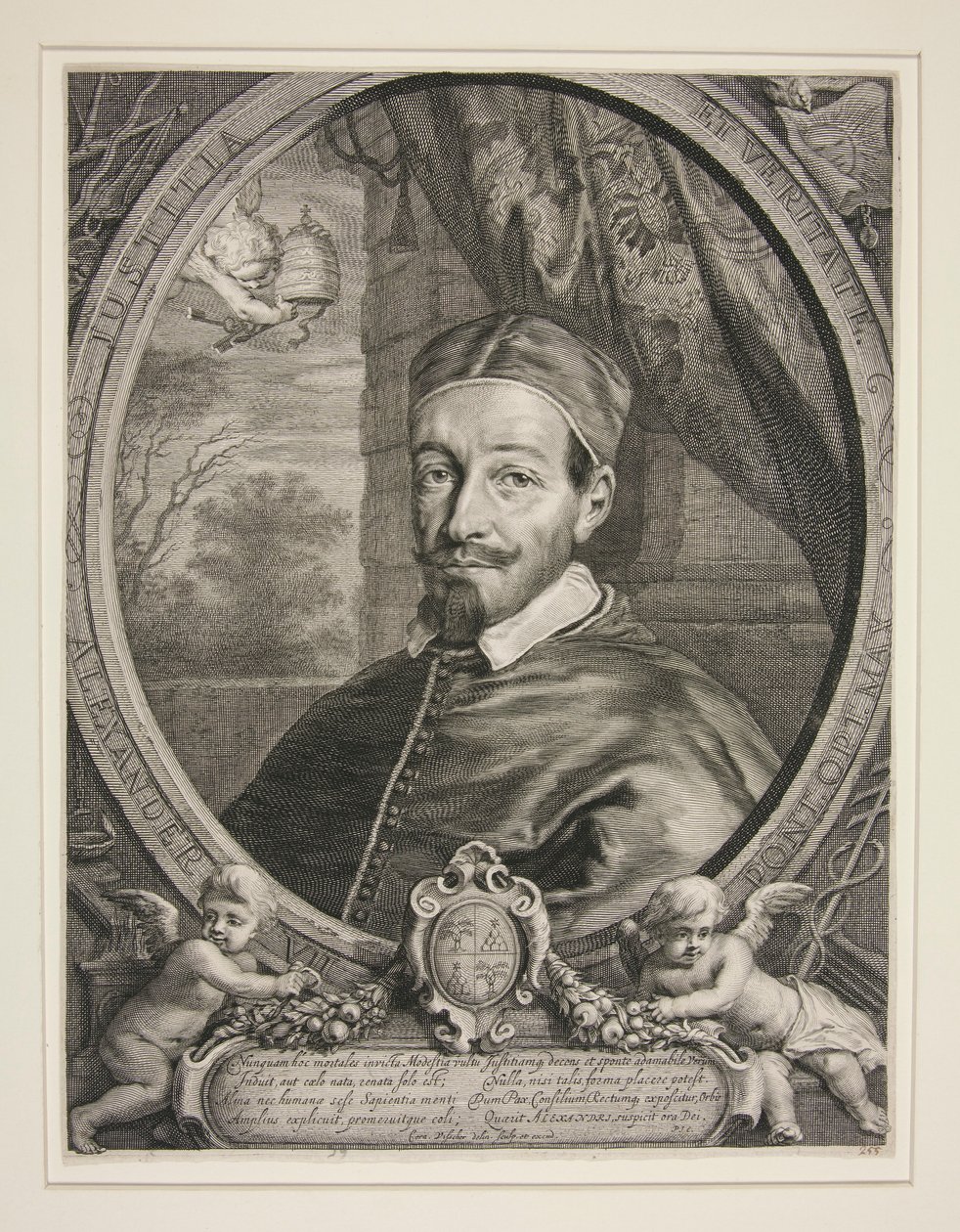 Papa Alexandre VII, Fabio Chigi (1599-1667) by Cornelis Visscher