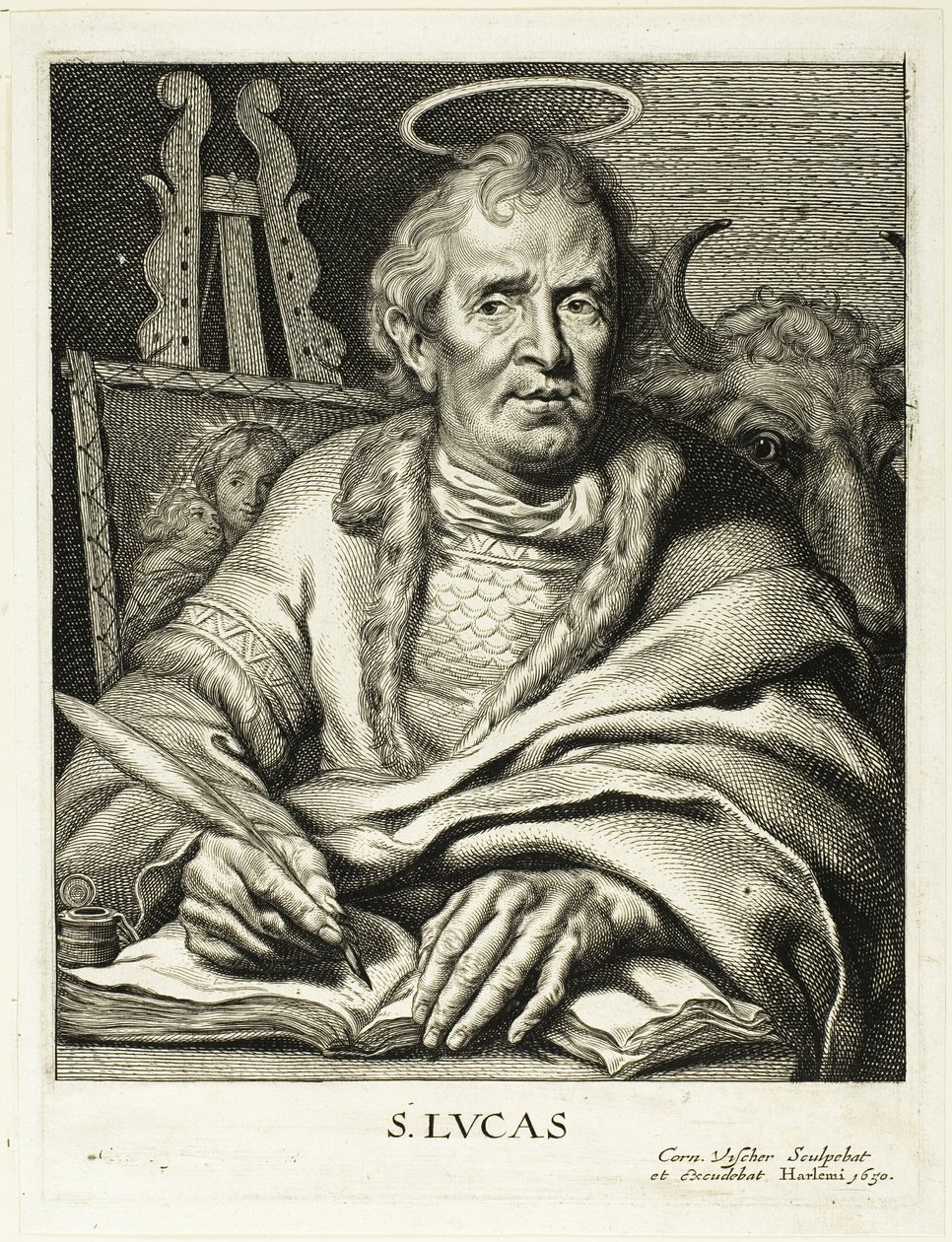 Aziz Luka by Cornelis Visscher