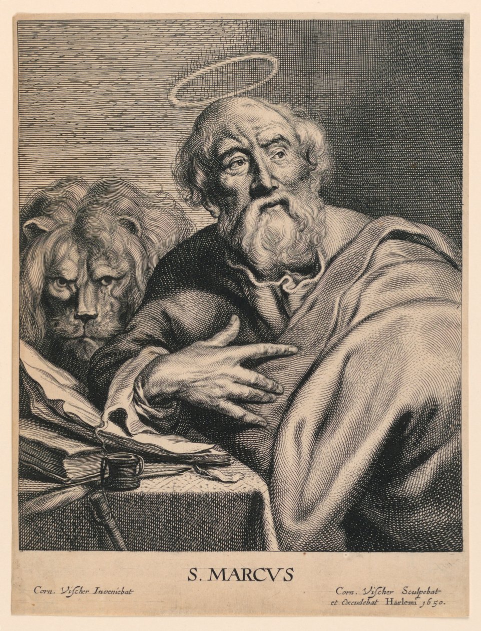 Aziz Mark (S.Marcvs) by Cornelis Visscher