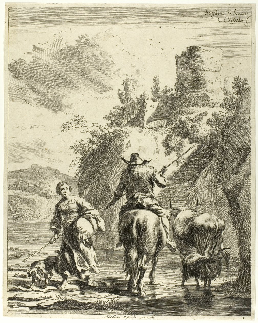 Nehrin Geçidi by Cornelis Visscher