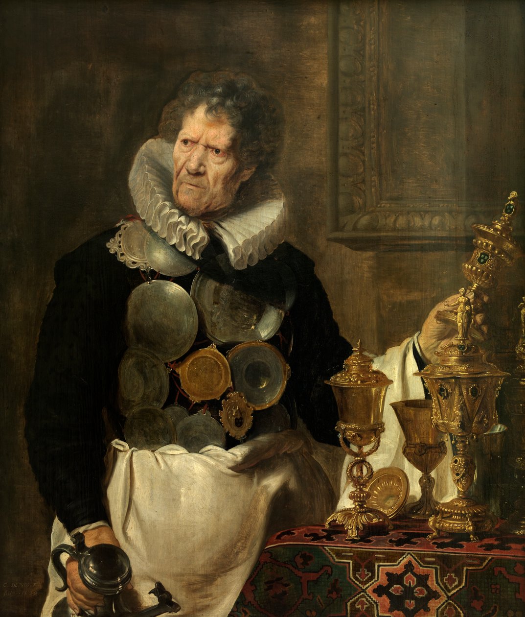 Abraham Grapheus'un Portresi by Cornelis de Vos