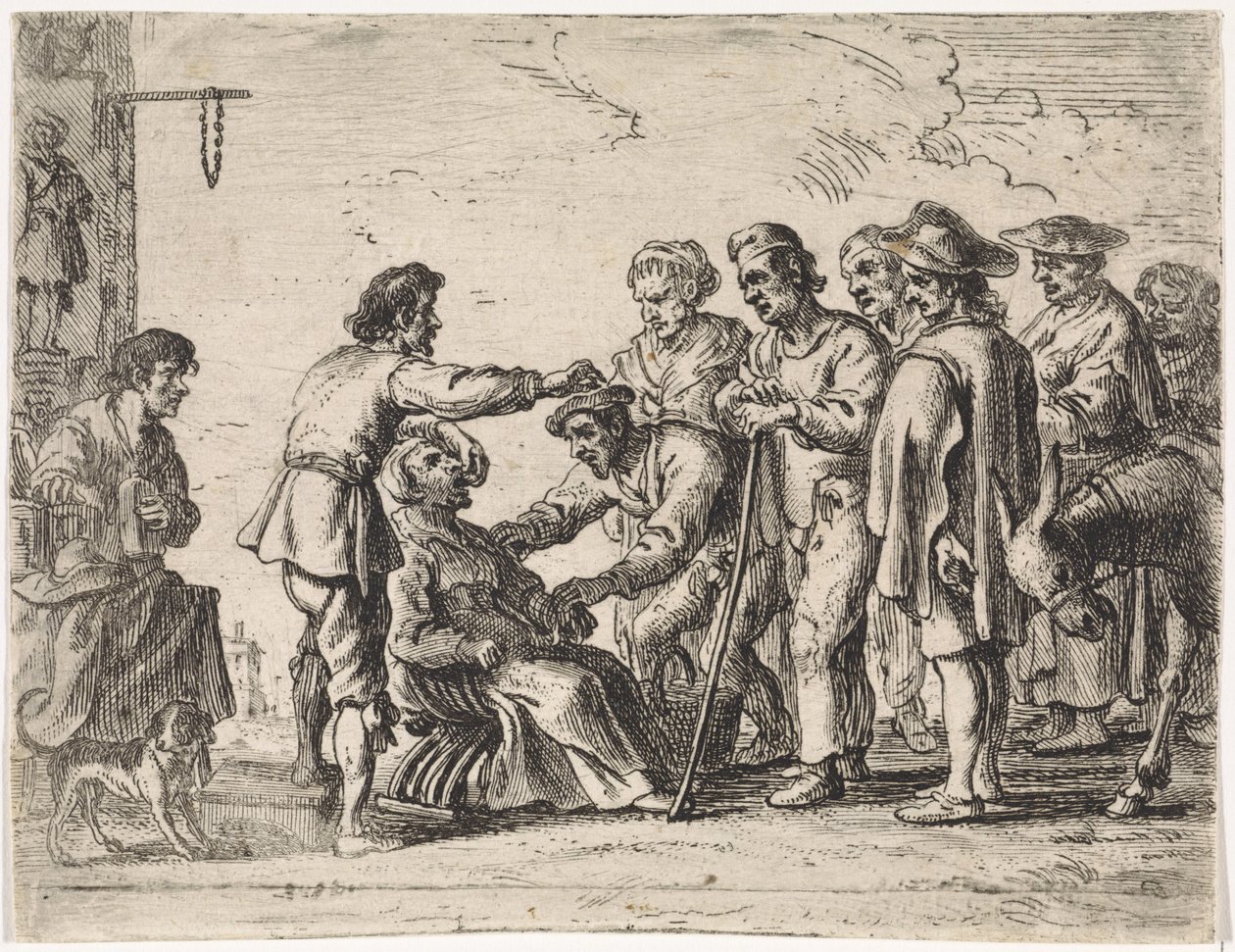 şarlatan Tür sahneleri (dizi başlığı) by Cornelis de Wael