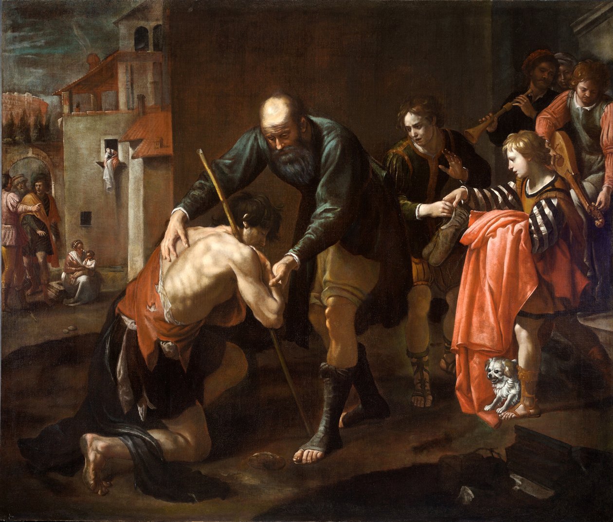 Savurgan Oğul'un Dönüşü, 1650 dolayları (tuval üzerine yağlıboya) by Cornelis de Wael