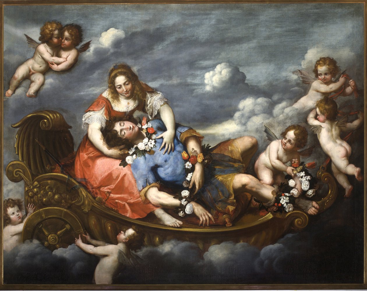 Rinaldo ve Armida by Cornelis de Wael