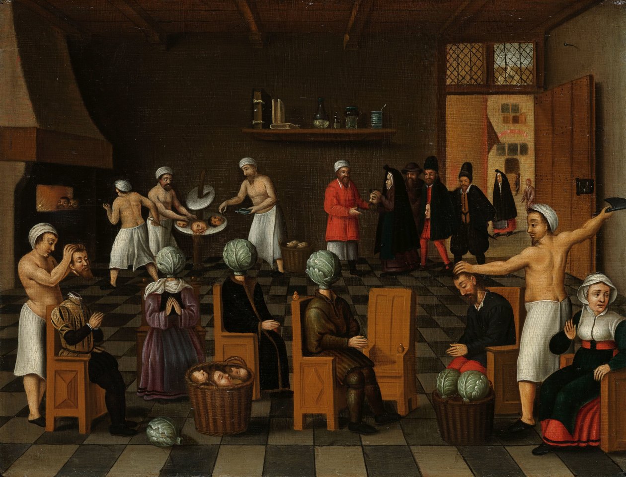Eeklo Fırıncısı Efsanesi by Cornelis van Dalem (copy after)