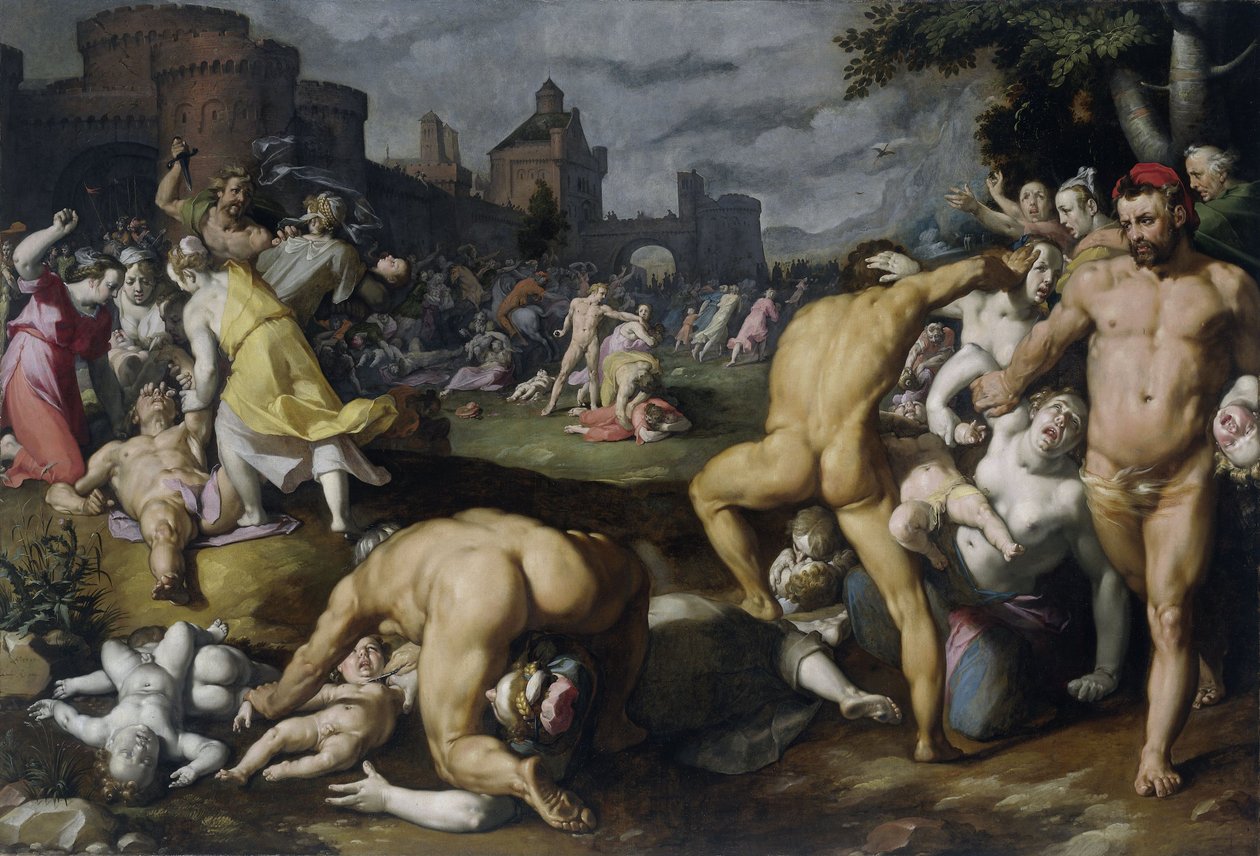 Masumların Katliamı by Cornelis van Haarlem