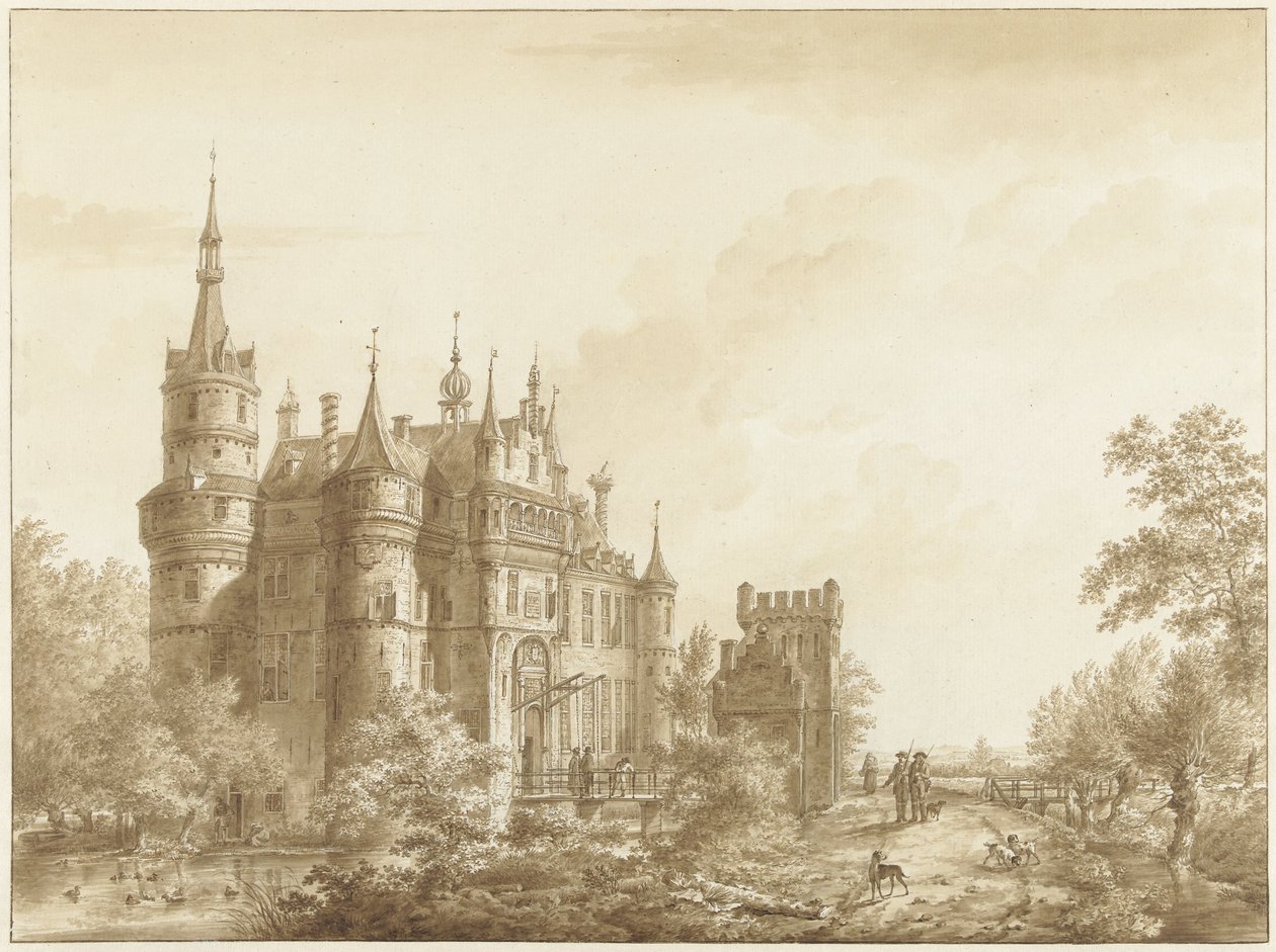 Wijk bij Duurstede kalesi (?) by Cornelis van Hardenbergh