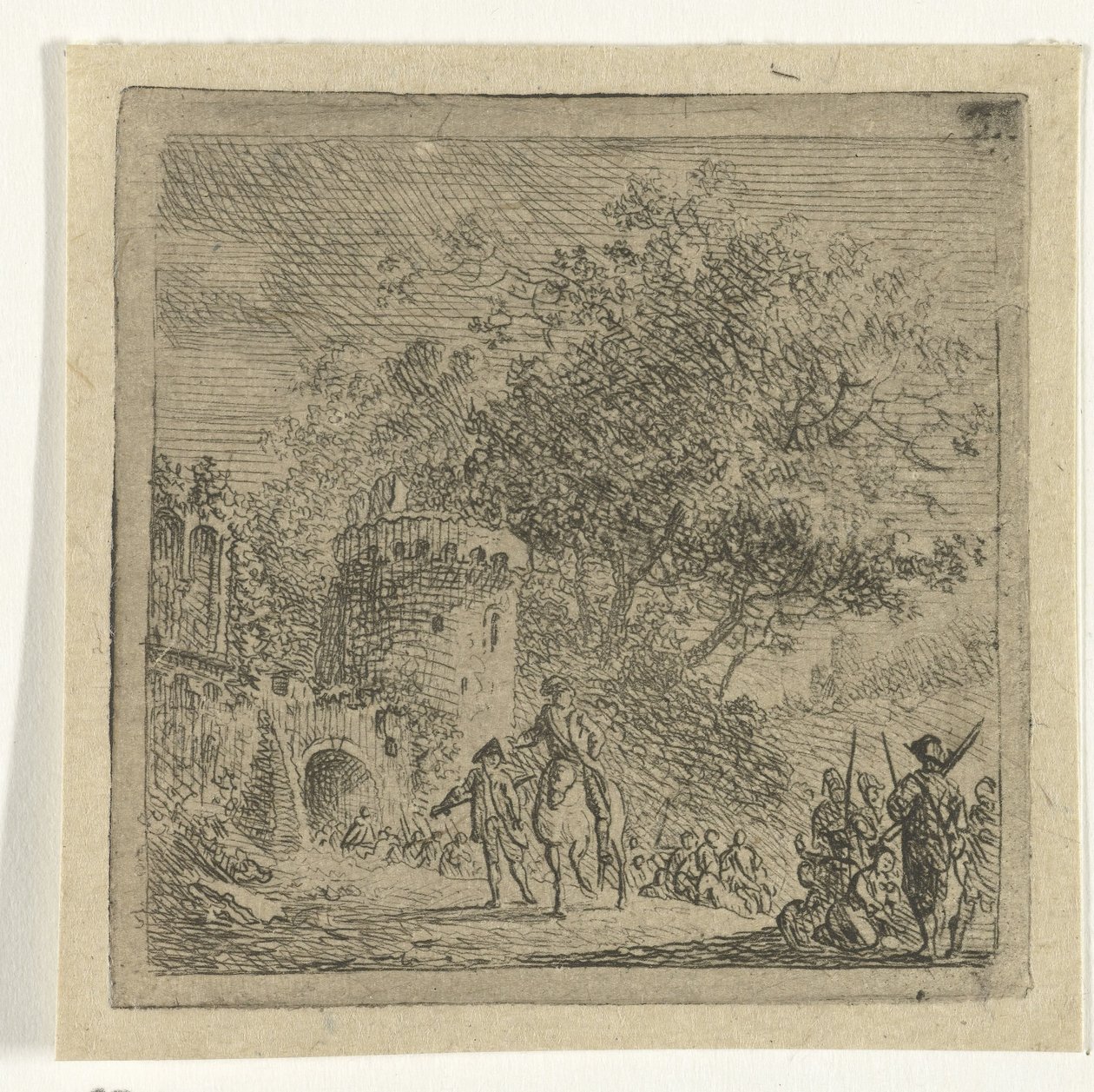 Kapıdaki askerler by Cornelis van Hardenbergh