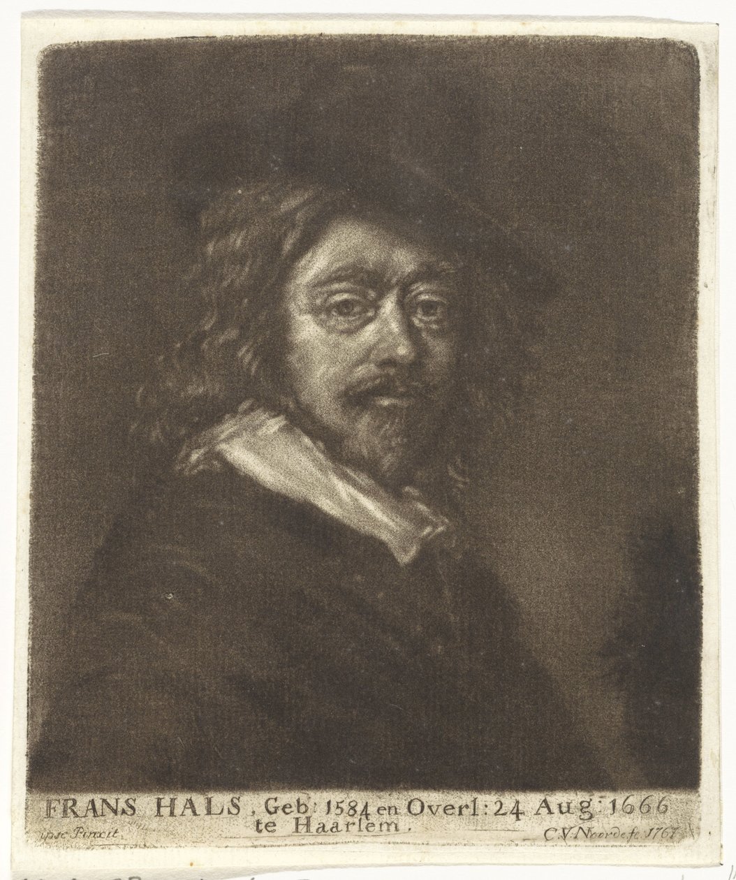 Şapkalı Frans Hals portresi by Cornelis van Noorde (attributed to workshop of)