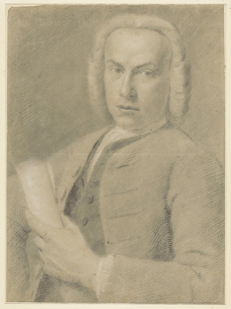 Cornelis van Noorde'nin kendi portresi by Cornelis van Noorde