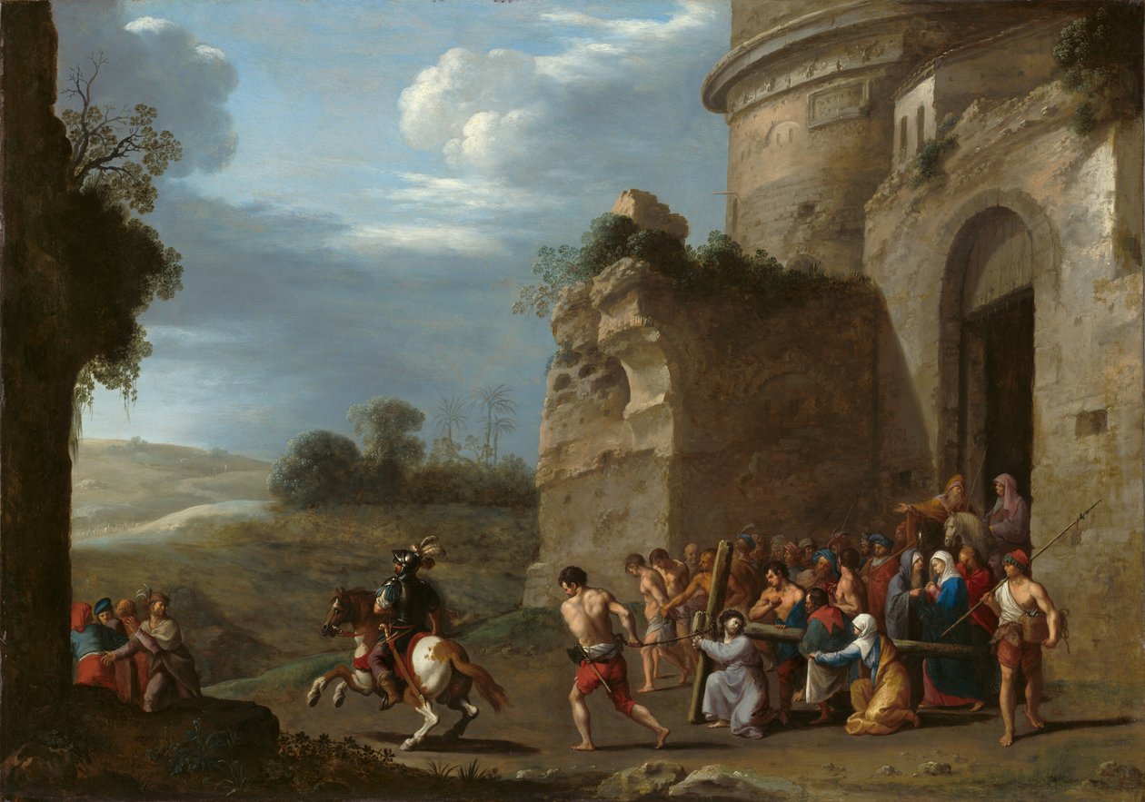 Haç Taşıyan İsa by Cornelis van Poelenburch