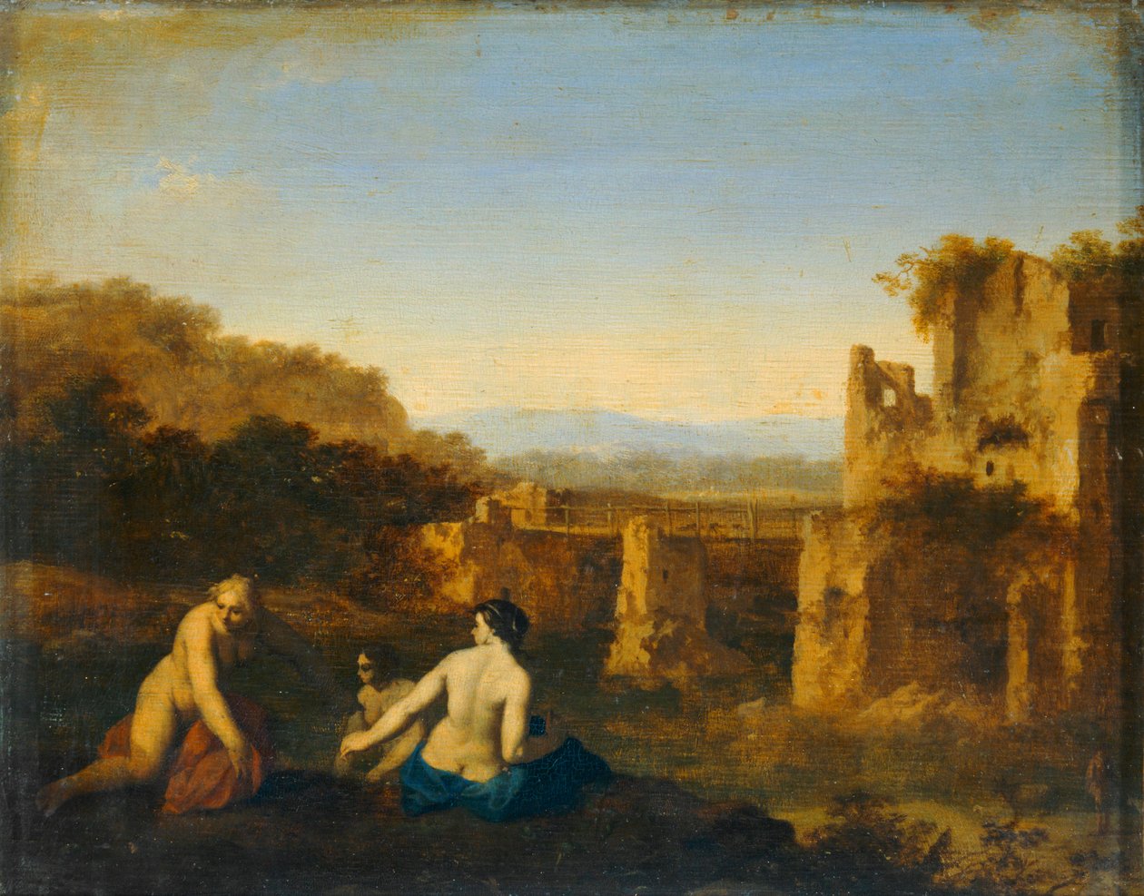  by Cornelis van Poelenburgh or Poelenburch