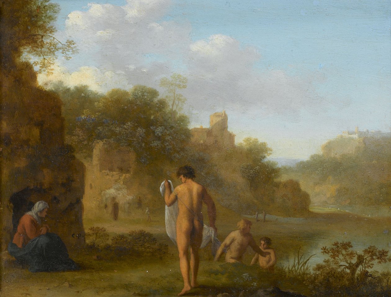  by Cornelis van Poelenburgh or Poelenburch