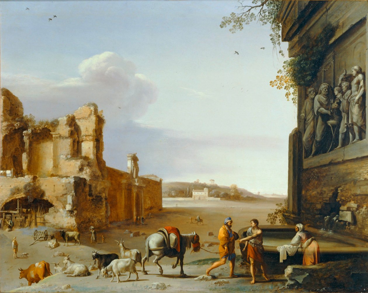  by Cornelis van Poelenburgh or Poelenburch
