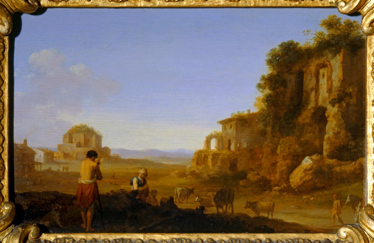  by Cornelis van Poelenburgh or Poelenburch