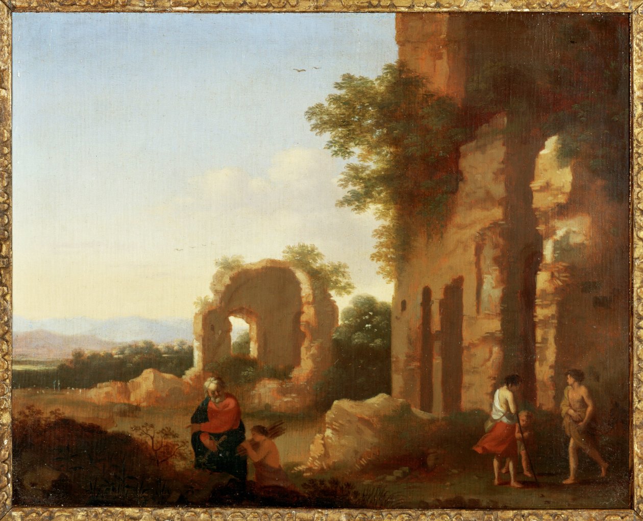  by Cornelis van Poelenburgh or Poelenburch
