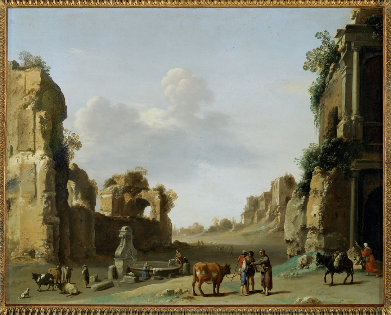  by Cornelis van Poelenburgh or Poelenburch