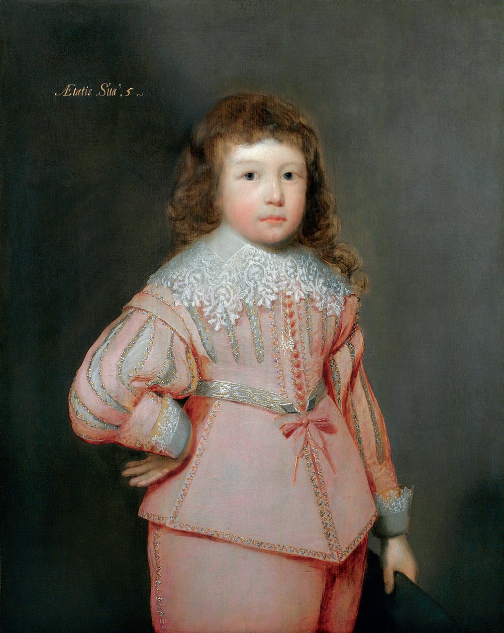 Lucius Cary olduğu düşünülen genç bir çocuğun portresi, 3. Vikont Falkland, c.1637 by Cornelius Janssen van Ceulen