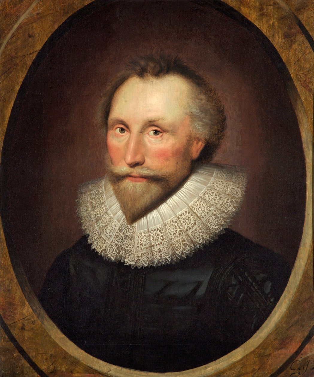 Bilinmeyen Bir Beyefendinin Portresi by Cornelius Janssen van Ceulen